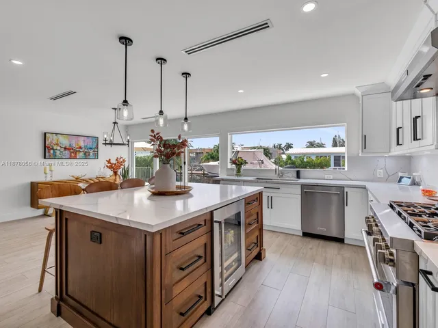 a view of street from balcony