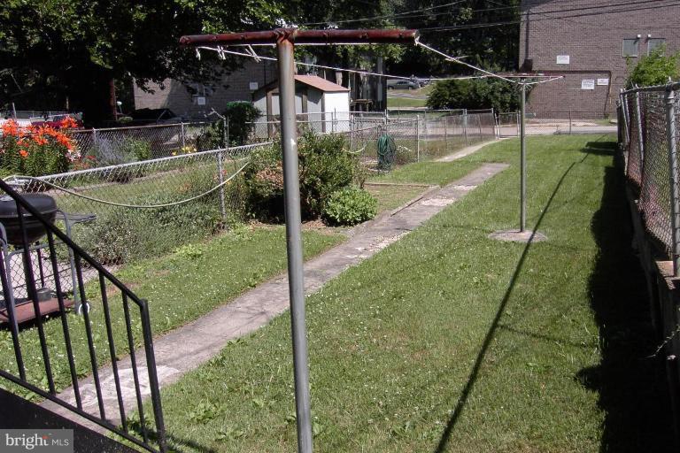 View Of Rear Yard From Ground Level