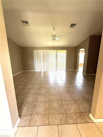 a view of an entryway of a house