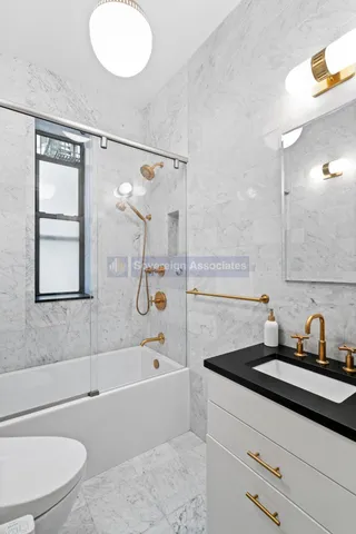 a view of a building with a street