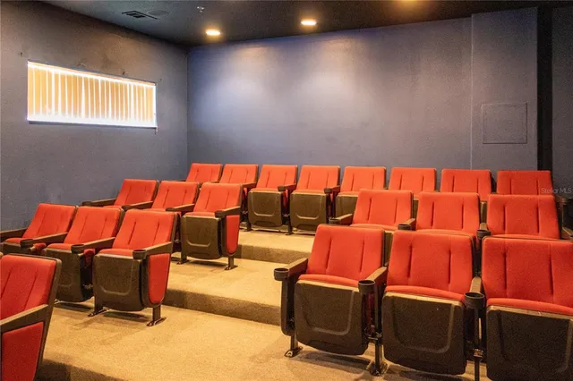 a view of outdoor space with seating area