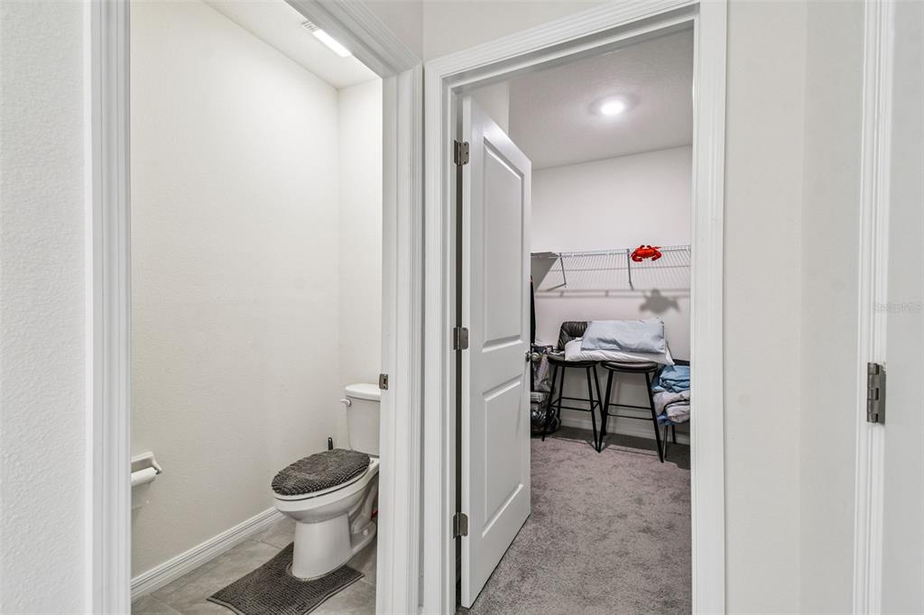 33635 Field Maple Loop Wesley Chapel, FL 33545 - Photo 27 of 35 a bathroom with a sink and a toilet