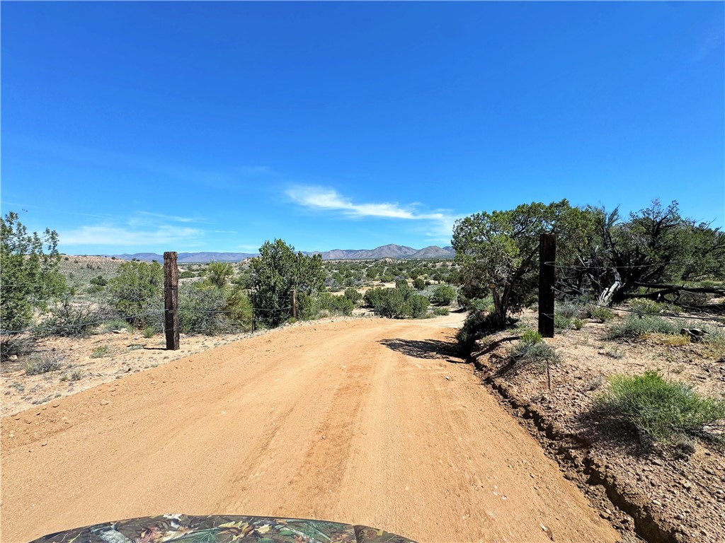 14224 East Randy Ranch Road Kingman, AZ 86401 - Photo 53 of 75 The property features a natural landscape with sparse vegetation and a clear blue sky