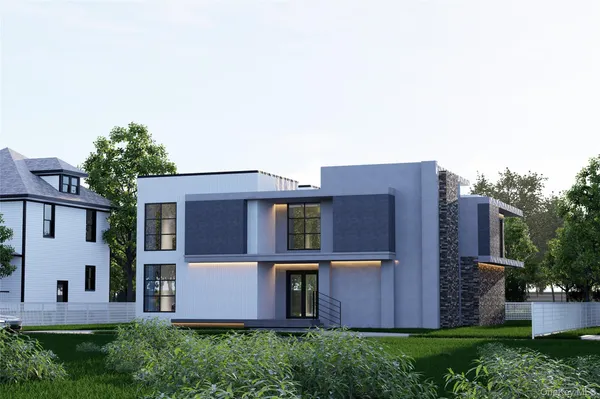 front view of house with a yard