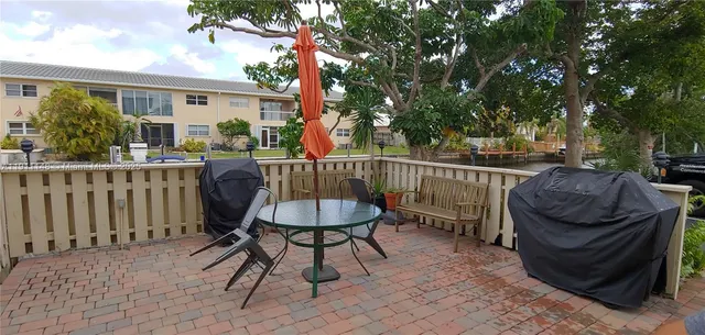 a view of a lake with houses