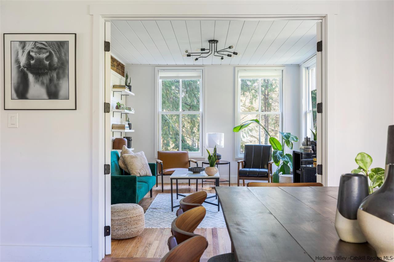 9 Clark A Road Woodbourne, NY 12788 - Photo 15 of 35 a living room with furniture and a potted plant