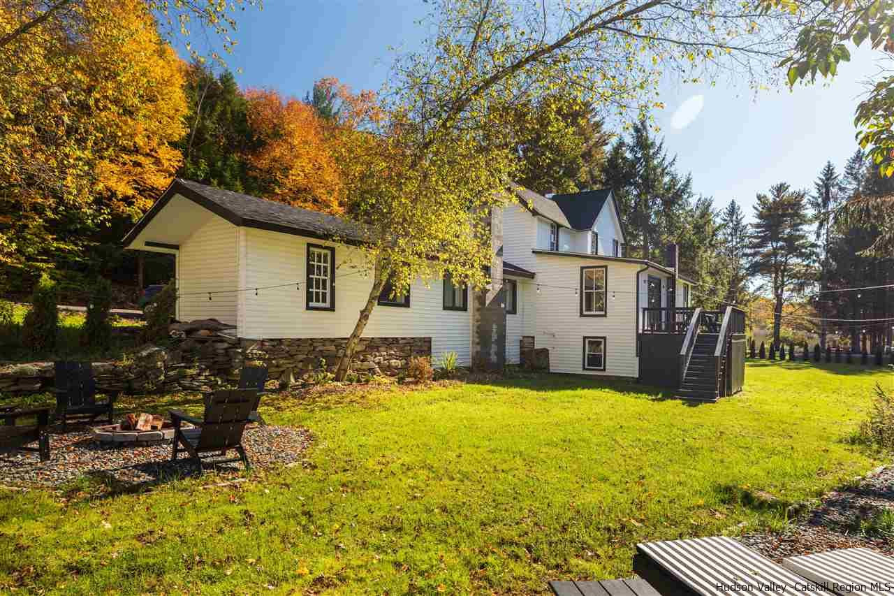 9 Clark A Road Woodbourne, NY 12788 - Photo 32 of 35 a view of a house with a yard covered with snow