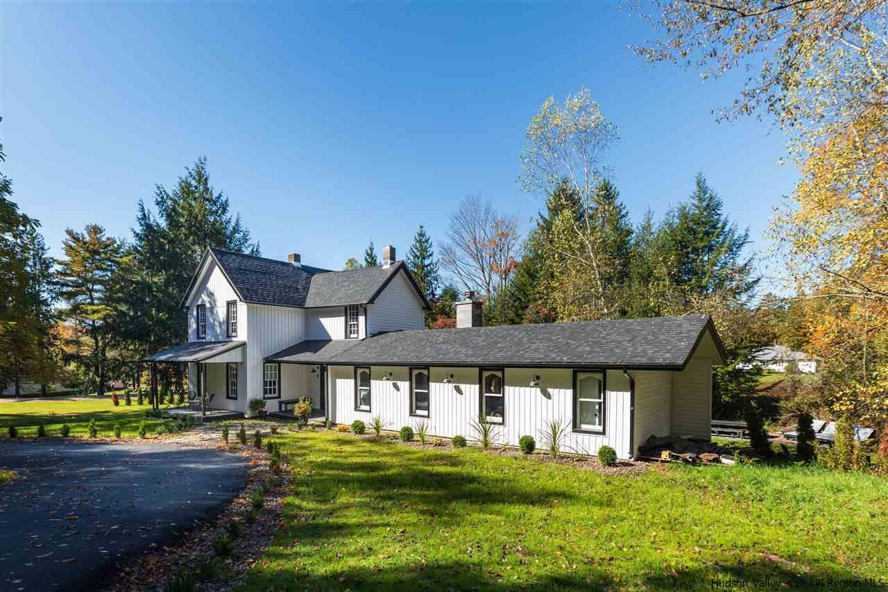 9 Clark A Road Woodbourne, NY 12788 - Photo 34 of 35 a front view of a house with a yard