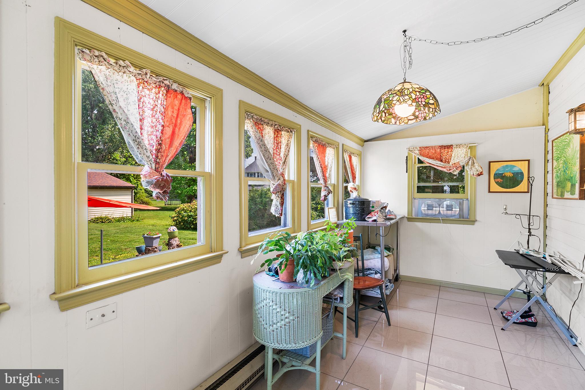 143 Barto Road Barto, PA 19504 - Photo 25 of 37 a view of a dining room with furniture window and a chandelier