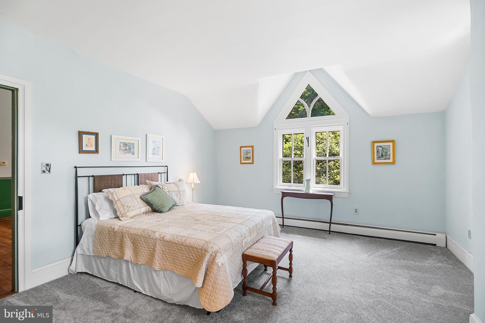 143 Barto Road Barto, PA 19504 - Photo 31 of 37 a bedroom with a bed and a window