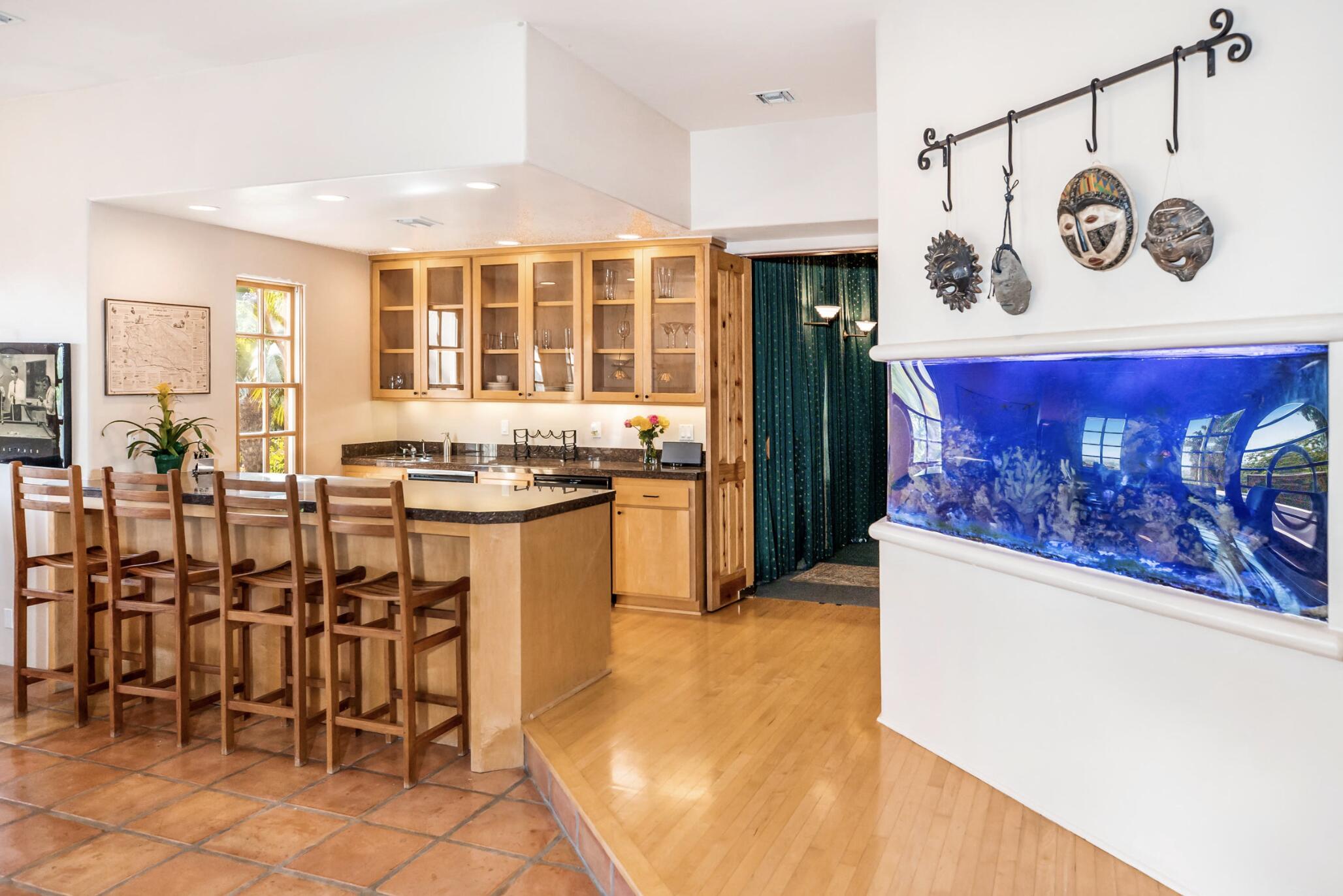 3756 Foothill Road Santa Barbara, CA 93105 - Photo 22 of 70 a kitchen with lots of counter top space