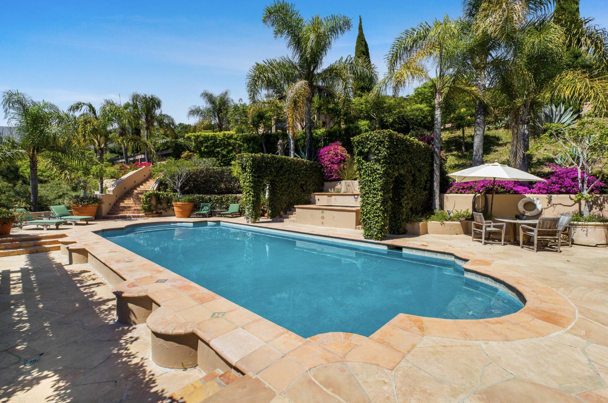 3756 Foothill Road Santa Barbara, CA 93105 - Photo 39 of 70 Pool area