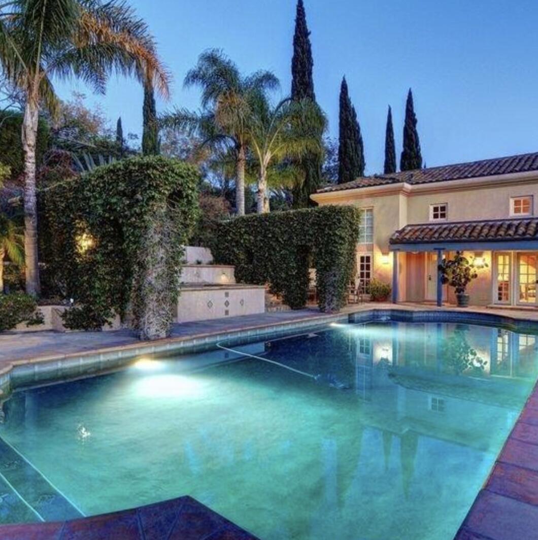 3756 Foothill Road Santa Barbara, CA 93105 - Photo 40 of 70 Pool Sunset