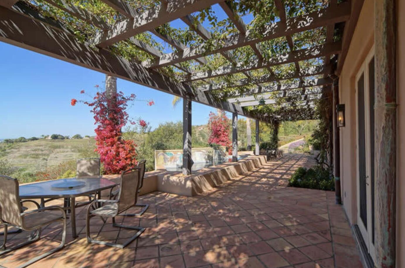 3756 Foothill Road Santa Barbara, CA 93105 - Photo 57 of 70 a view of chairs and tables in the patio