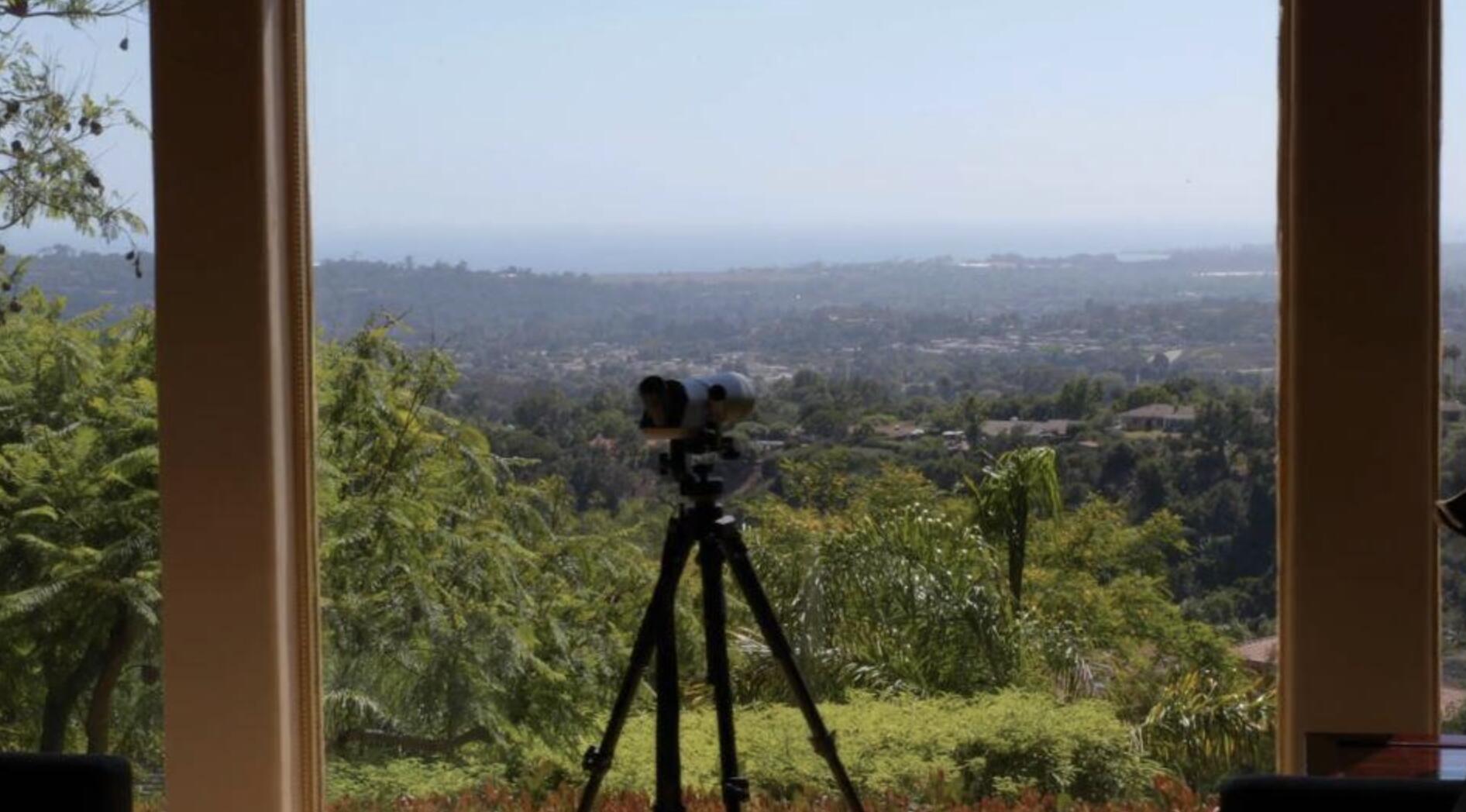 3756 Foothill Road Santa Barbara, CA 93105 - Photo 62 of 70 a view of a city from a balcony