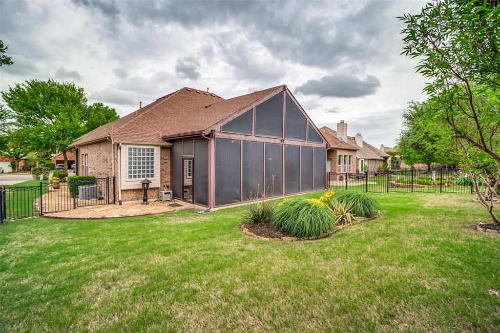 729 Scenic Ranch Circle Fairview, TX 75069 - Photo 21 of 26 Screened in porch