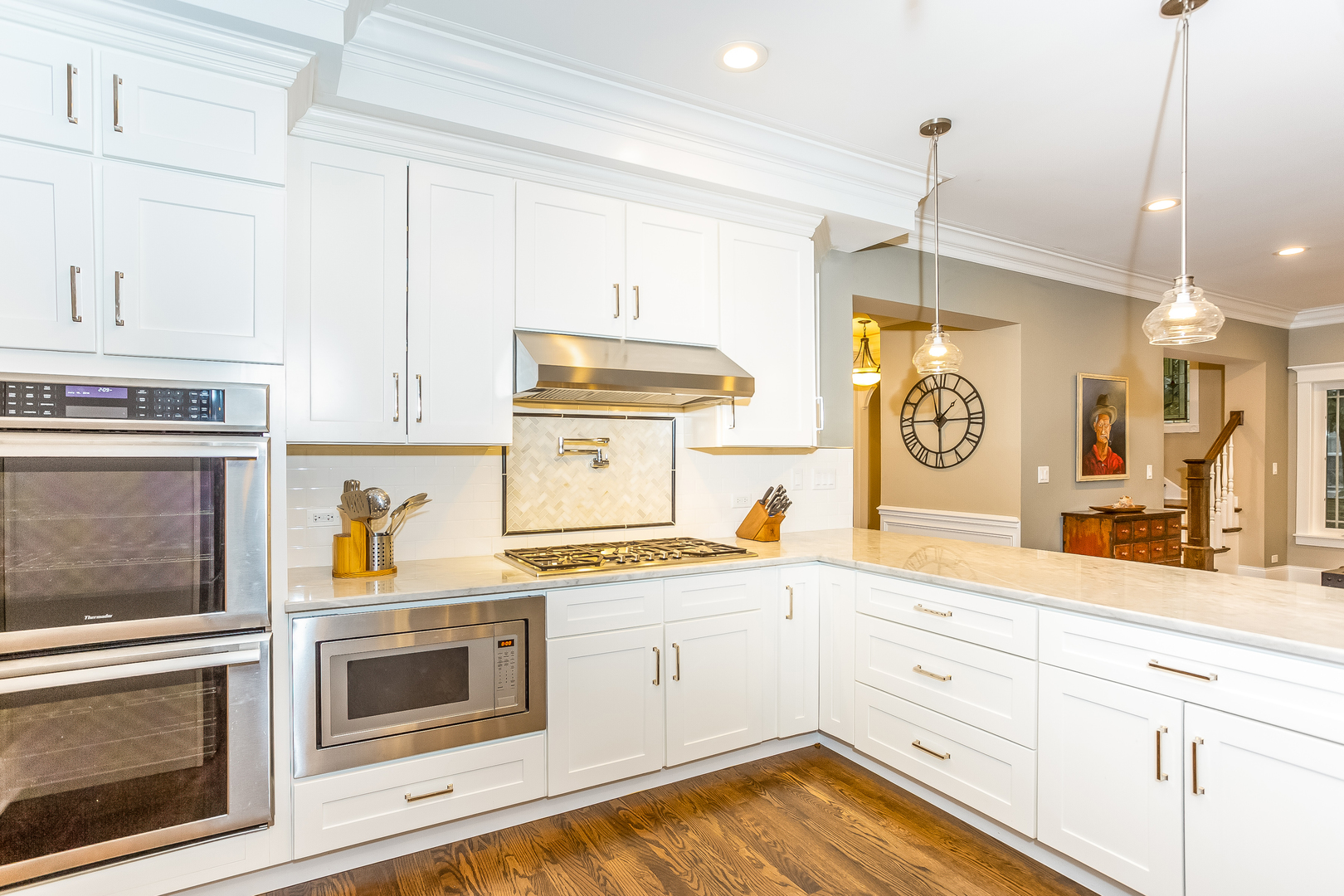 192 Riverside Road Riverside, IL 60546 - Photo 11 of 56 a kitchen with a stove oven and sink