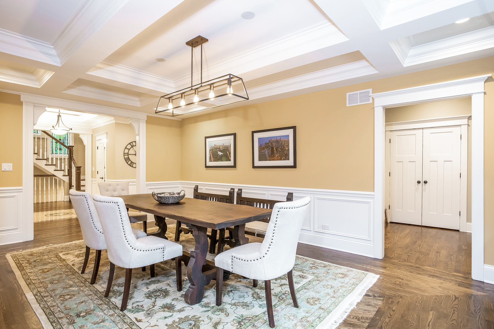 192 Riverside Road Riverside, IL 60546 - Photo 7 of 56 a view of a dining room with furniture