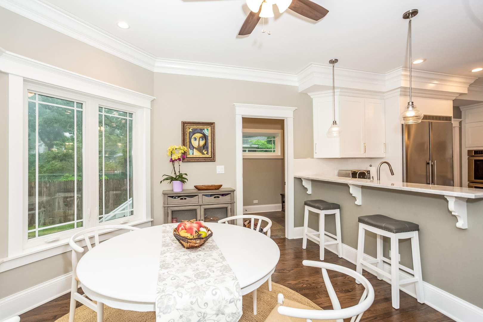 192 Riverside Road Riverside, IL 60546 - Photo 9 of 56 a kitchen with furniture and window