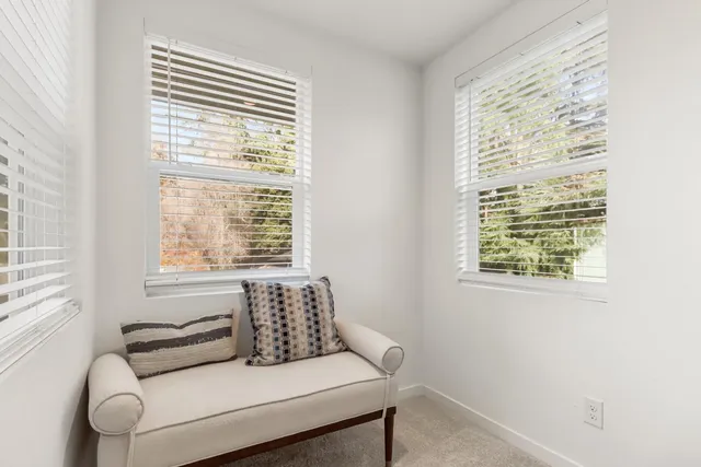 a view of a patio with couches table and chairs