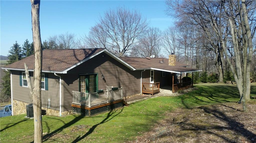 1036 Millwood Road Derry, PA 15627 - Photo 3 of 25 Notice the deck off of the Master Bedroom and the Covered Porch off of the Kitchen.....A Bar-B-Que deck too!