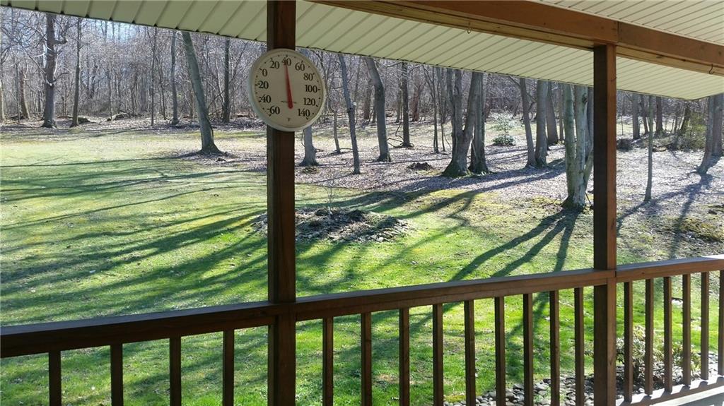 1036 Millwood Road Derry, PA 15627 - Photo 22 of 25 A view off of the Covered Back Porch off of the Kitchen.