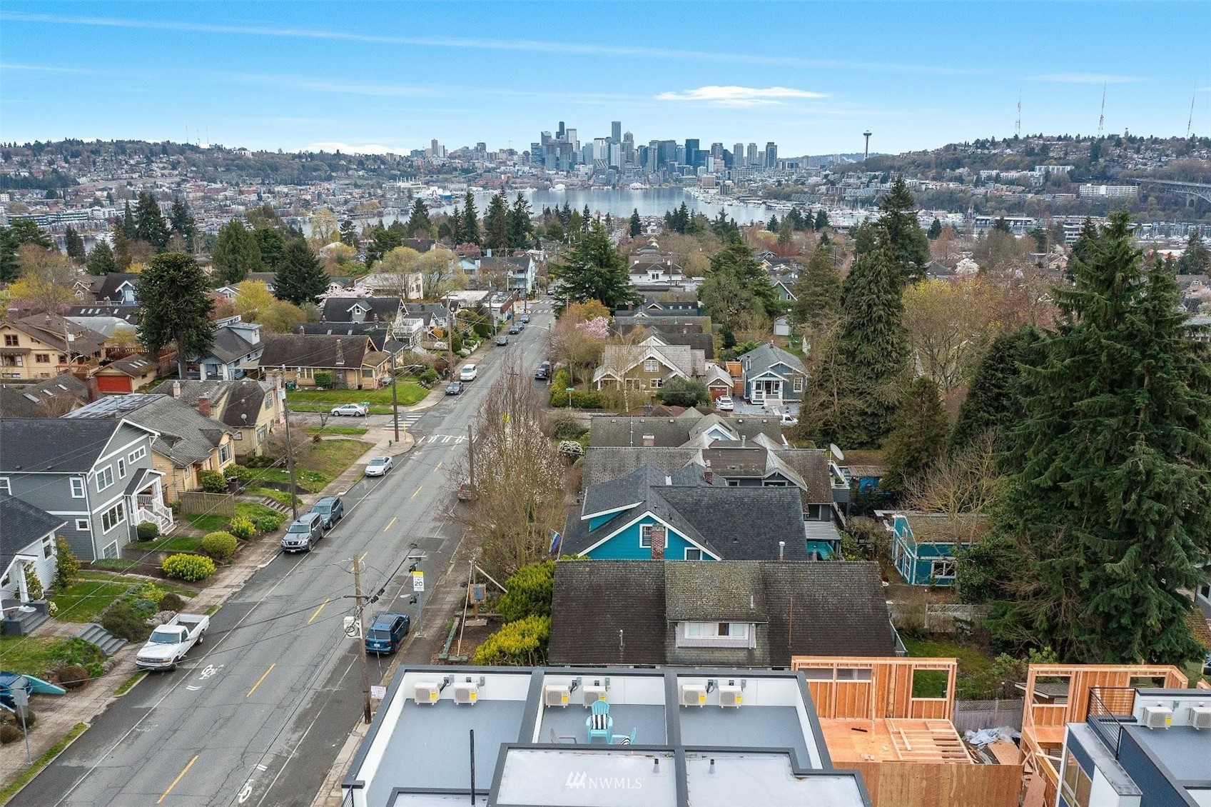 4125 Wallingford Avenue North Seattle, WA 98103 - Photo 25 of 28 an aerial view of a city