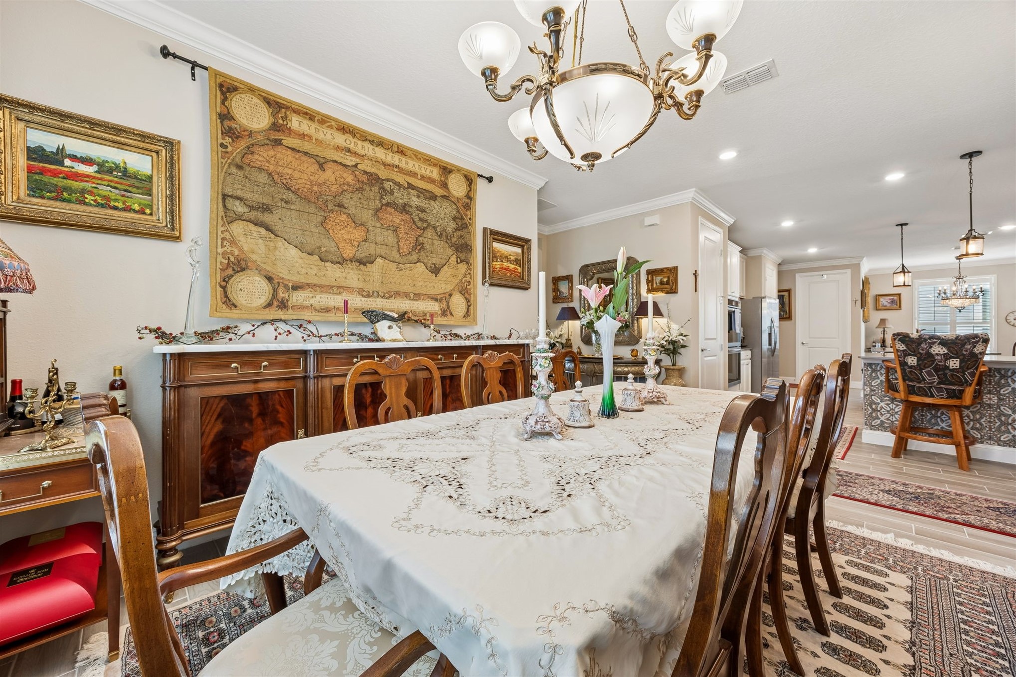75133 Pondside Lane Yulee, FL 32097 - Photo 15 of 65 a view of a dining room with furniture