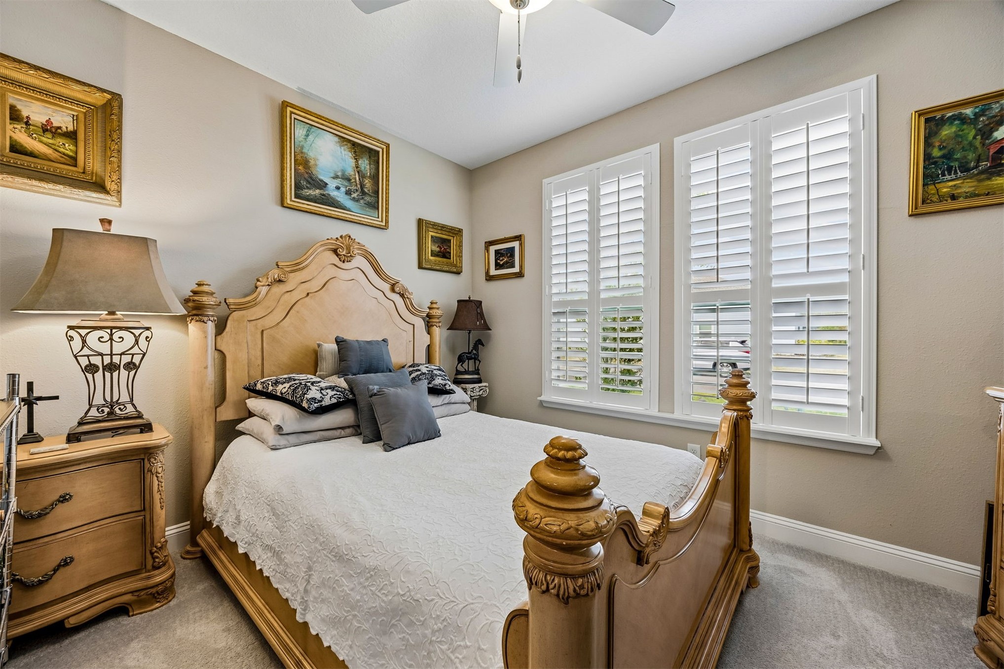 75133 Pondside Lane Yulee, FL 32097 - Photo 22 of 65 a bed room with furniture and a window