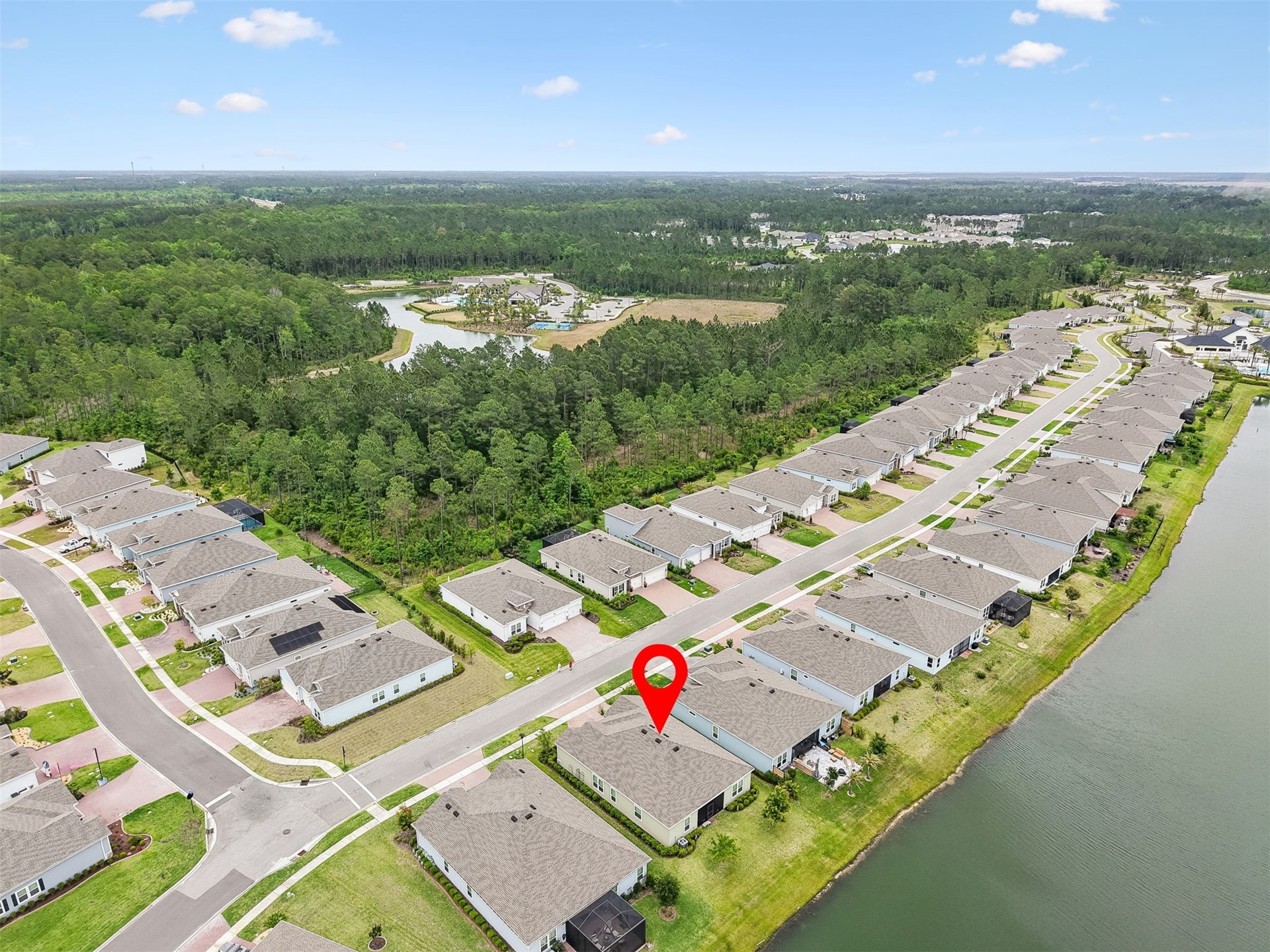75133 Pondside Lane Yulee, FL 32097 - Photo 36 of 65 an aerial view of a city
