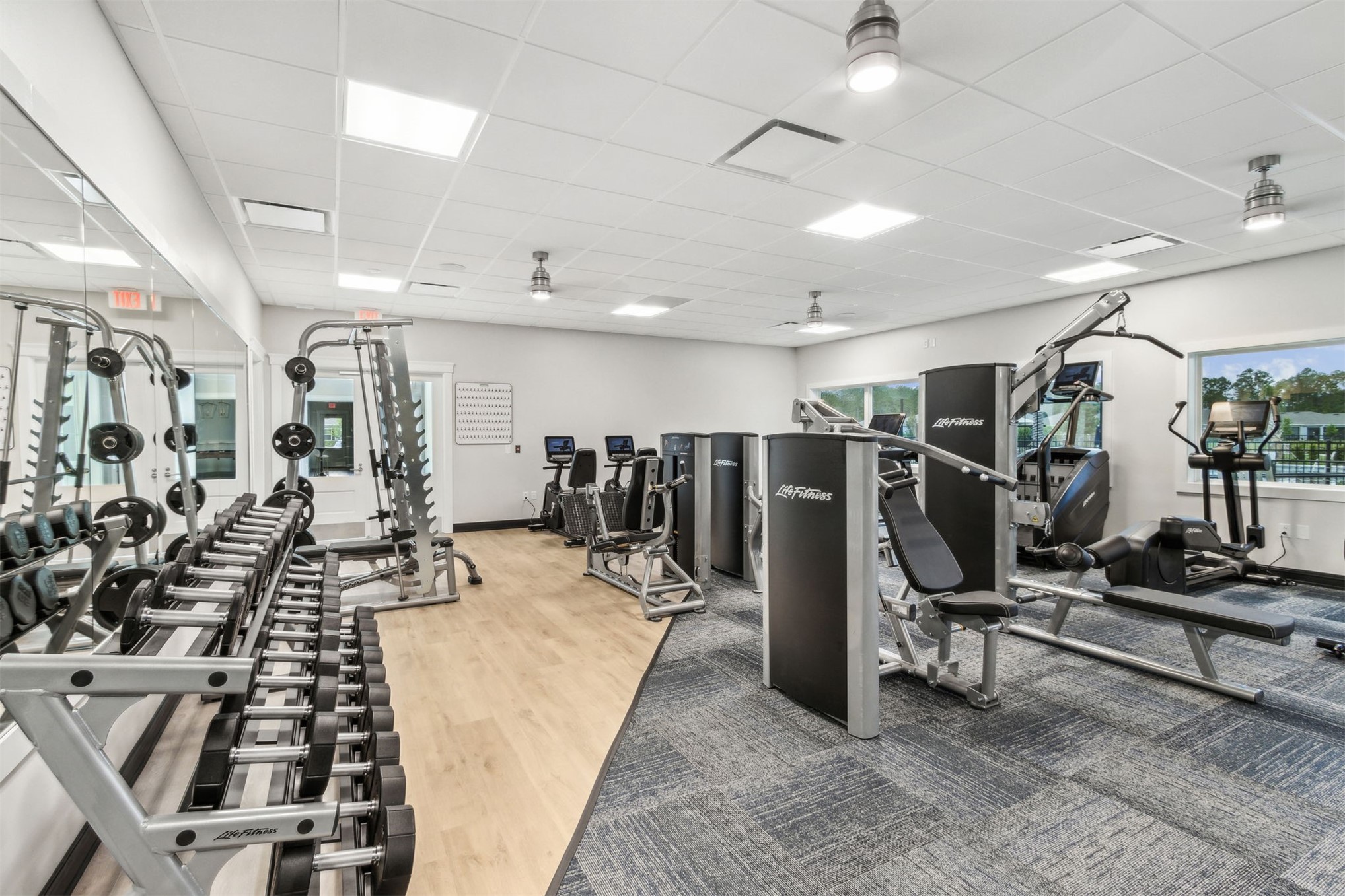 75133 Pondside Lane Yulee, FL 32097 - Photo 44 of 65 a view of a room with gym equipment