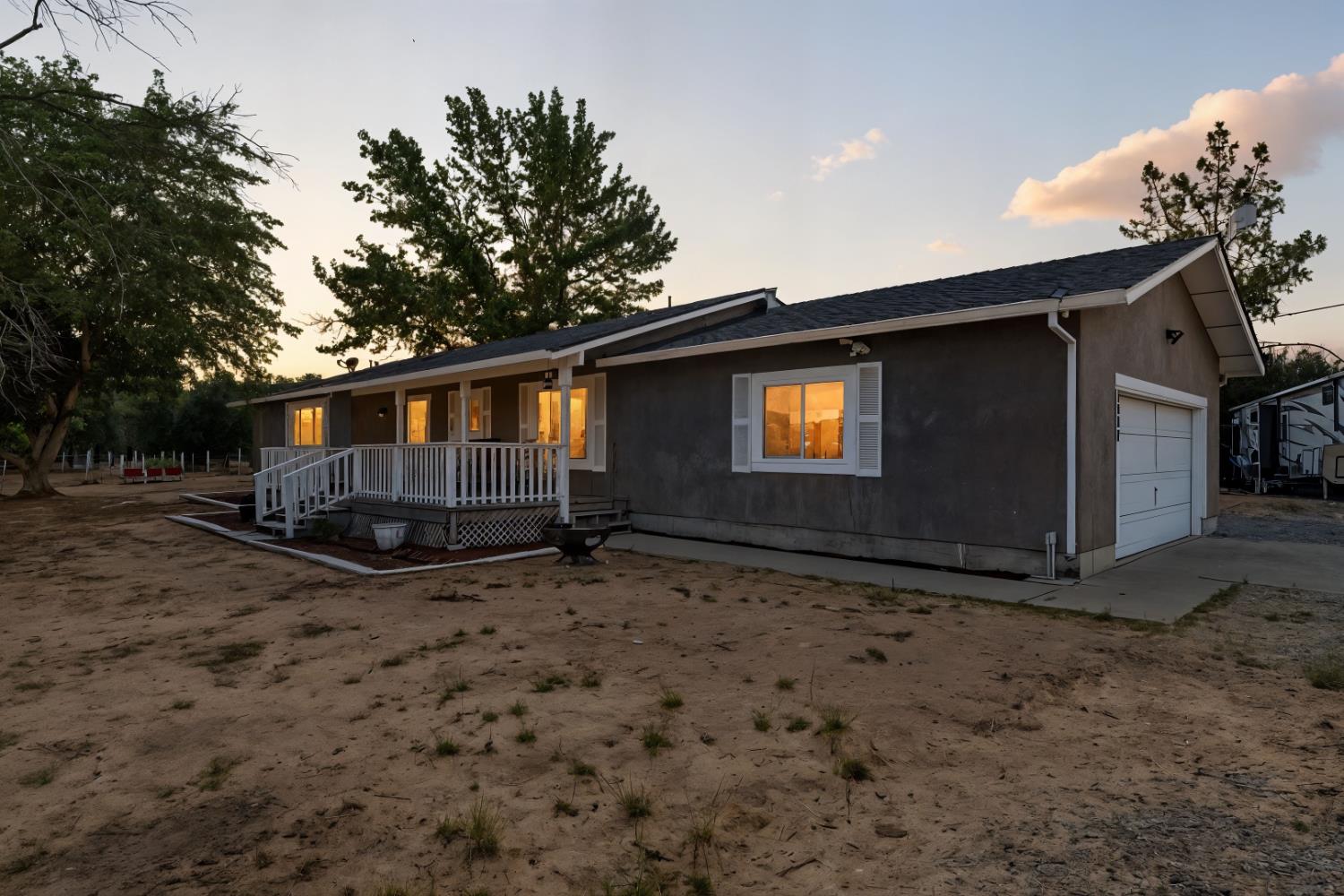 9680 Warren Road Valley Springs, CA 95252 - Photo 10 of 51 a view of backyard with cabin