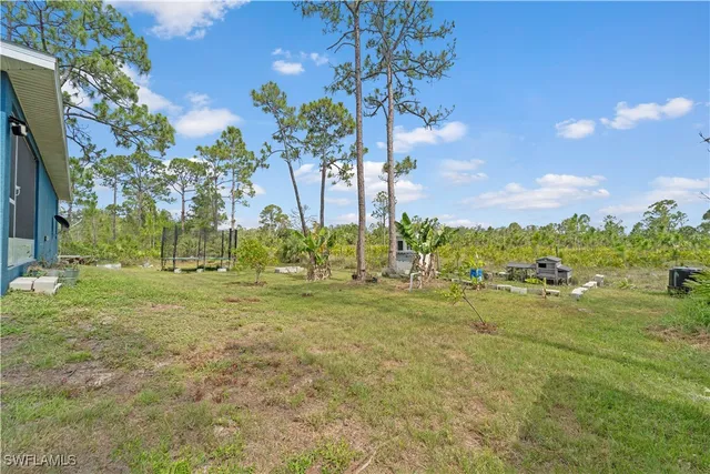 a view of an outdoor space and yard