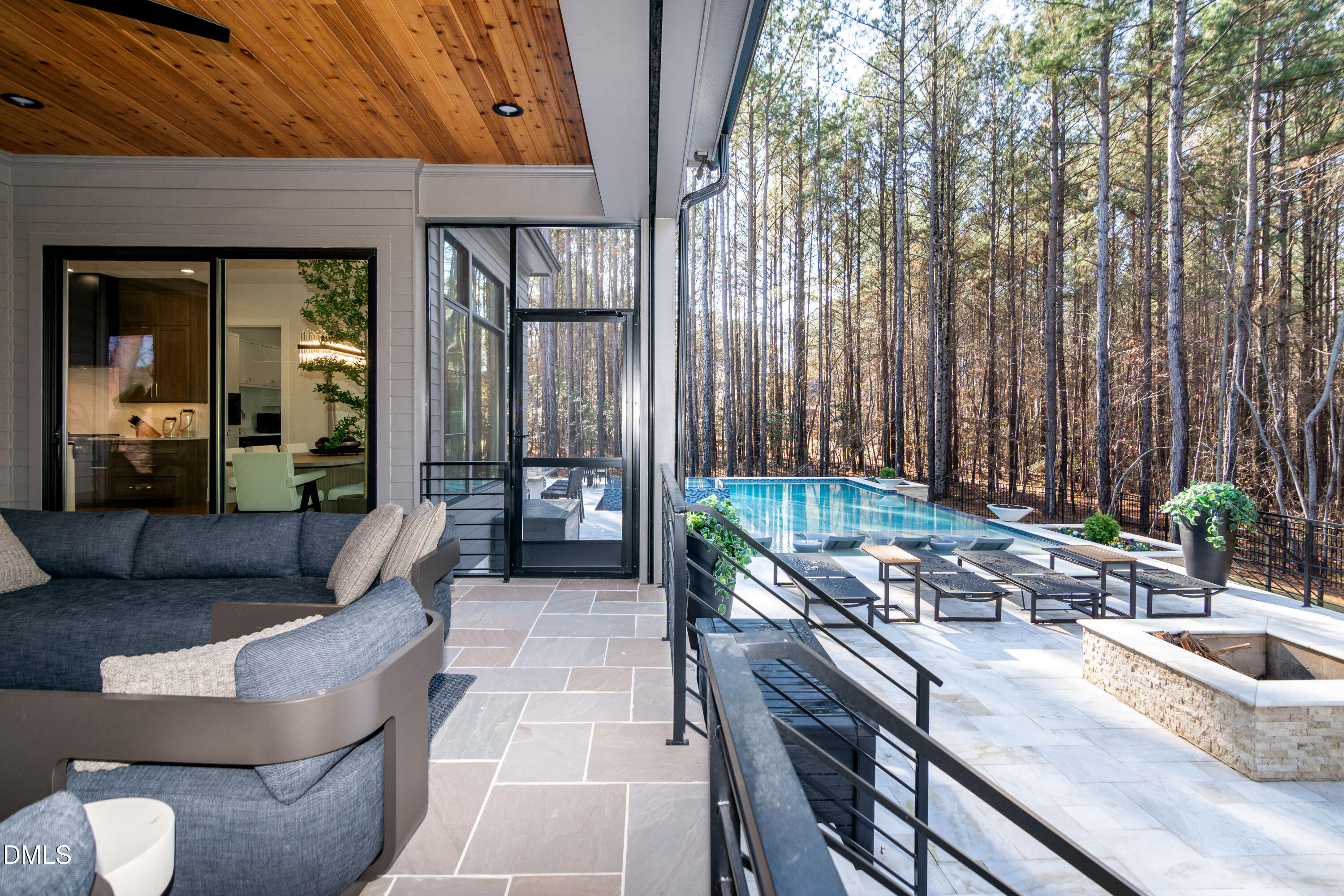 7644 Falls Creek Lane Raleigh, NC 27614 - Photo 17 of 58 a living room with furniture and a potted plant
