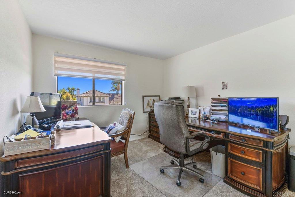 1618 Buttercup Road Encinitas, CA 92024 - Photo 27 of 33 a view of a workspace with furniture