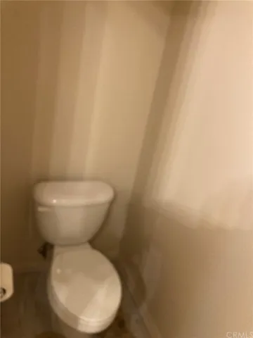 a small bathroom with a toilet