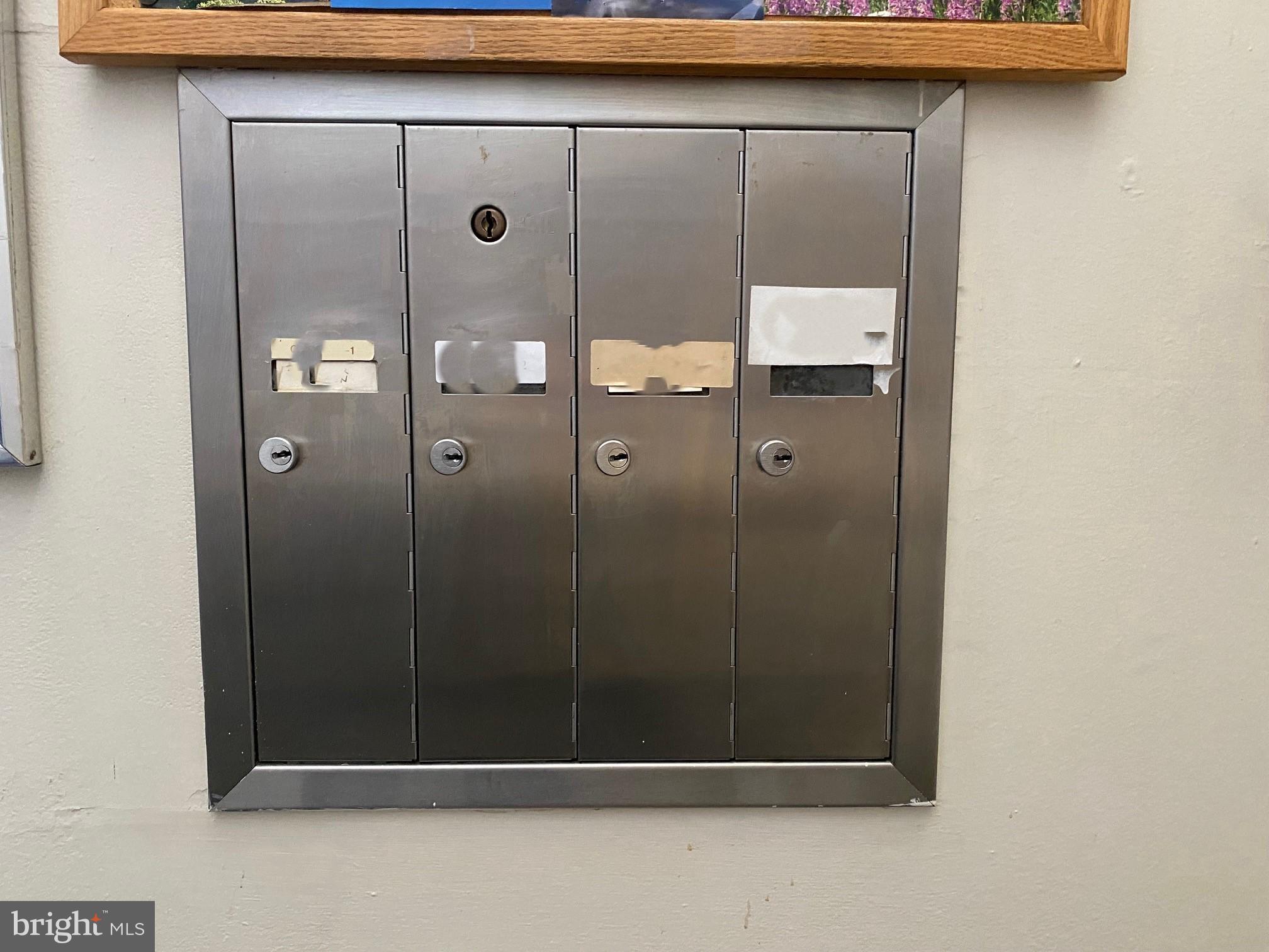 7302 Cresheim Road, Unit C4 Philadelphia, PA 19119 - Photo 23 of 29 Mail boxes inside foyer