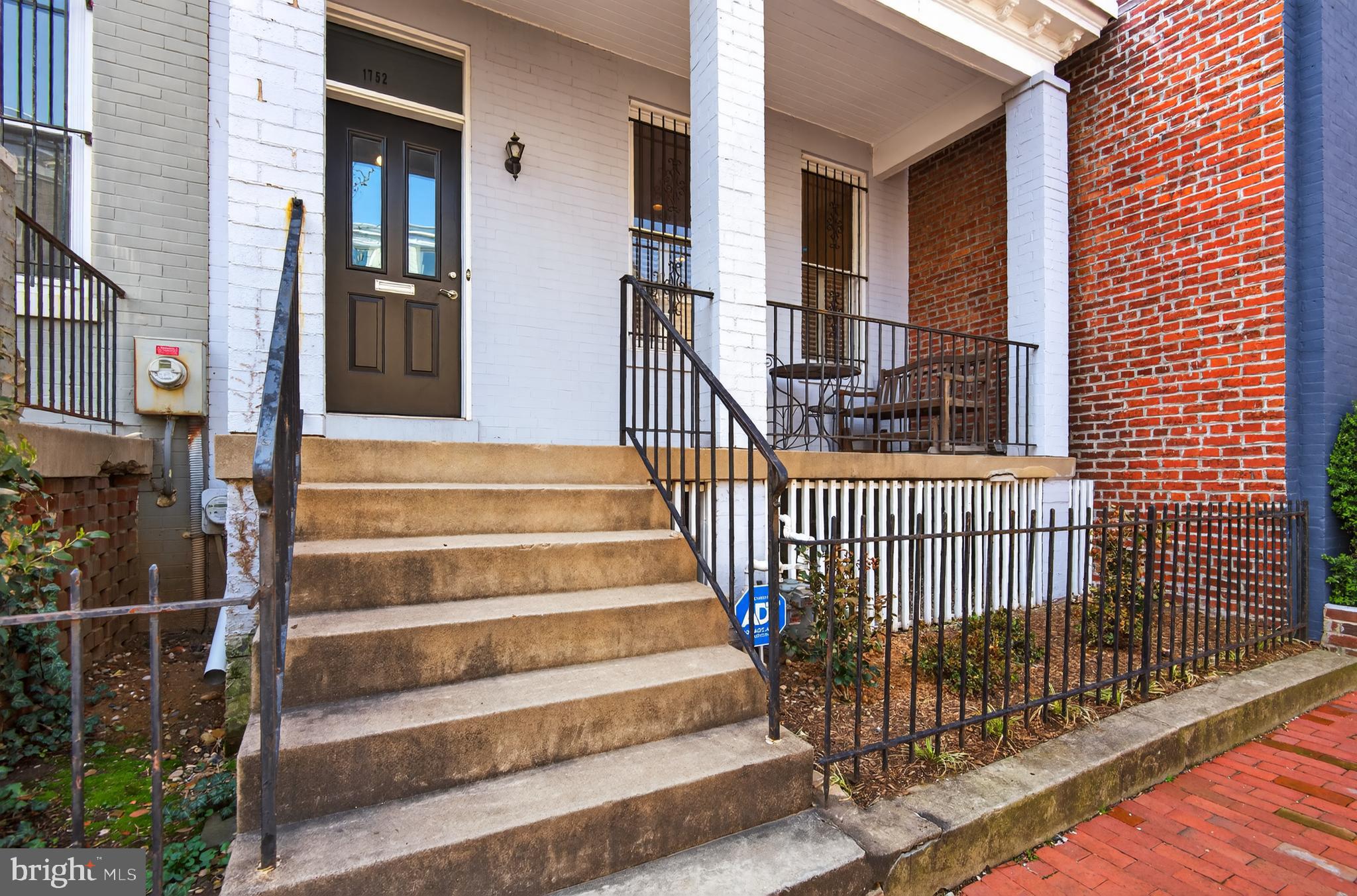 1752 Willard Street Northwest Washington, DC 20009 - Photo 2 of 26 a view of entryway with a front door