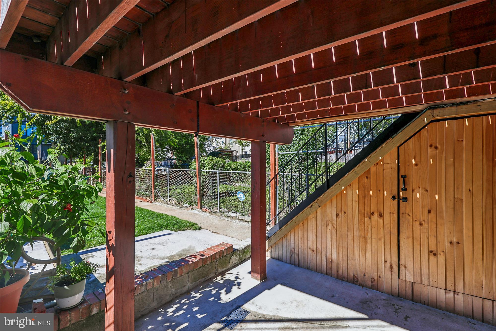 758 19th Street Northeast Washington, DC 20002 - Photo 6 of 23 a view of balcony with wooden floor