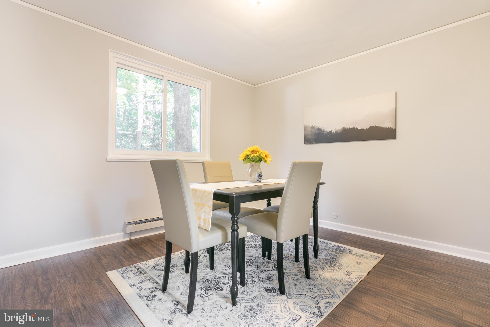 7 Crescent Road, Unit E Greenbelt, MD 20770 - Photo 9 of 25 Separate dining room with wooded views!