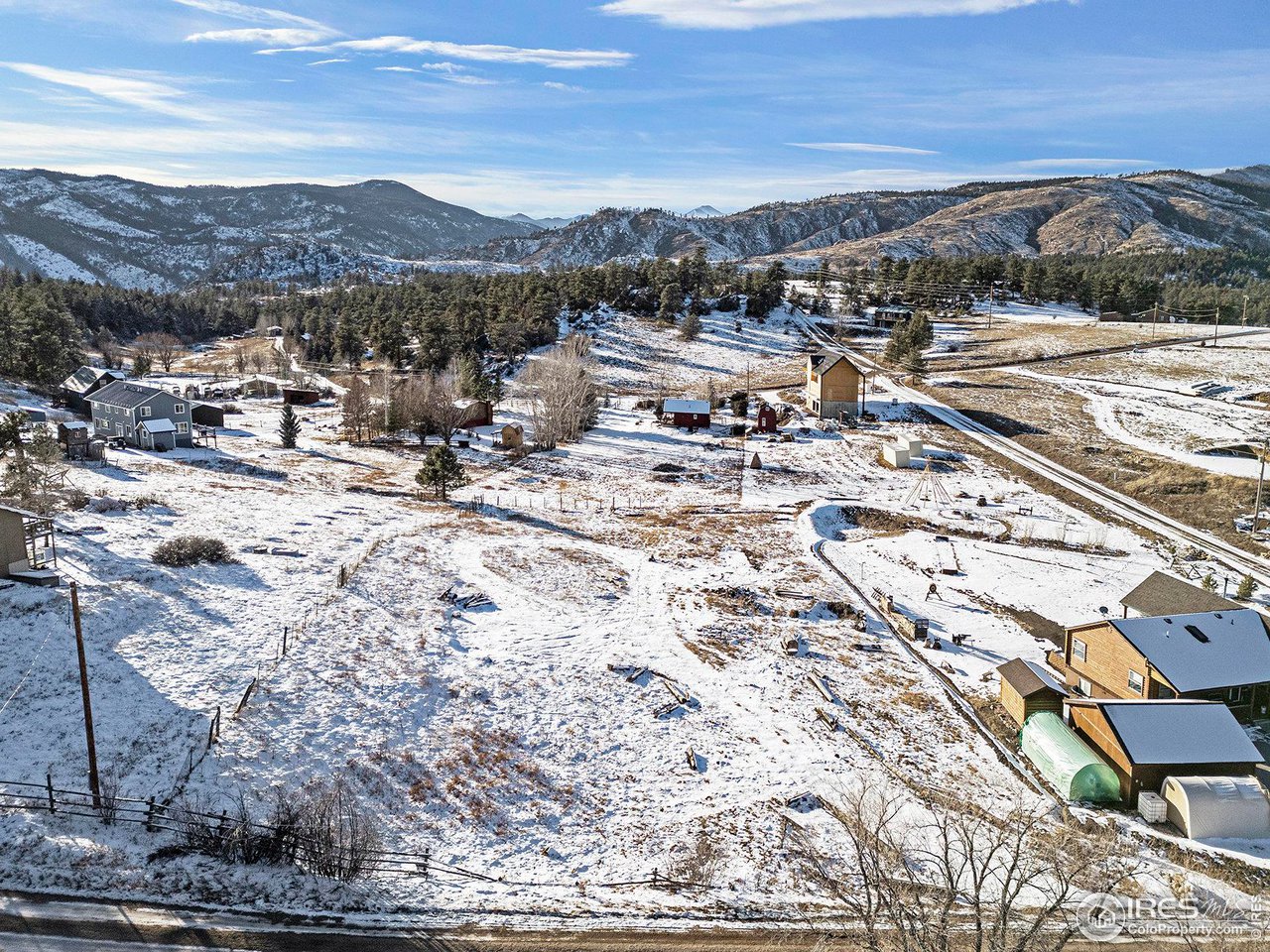 51 Wolf Drive Drake, CO 80515 - Photo 2 of 5 a view of a city with mountains in the background