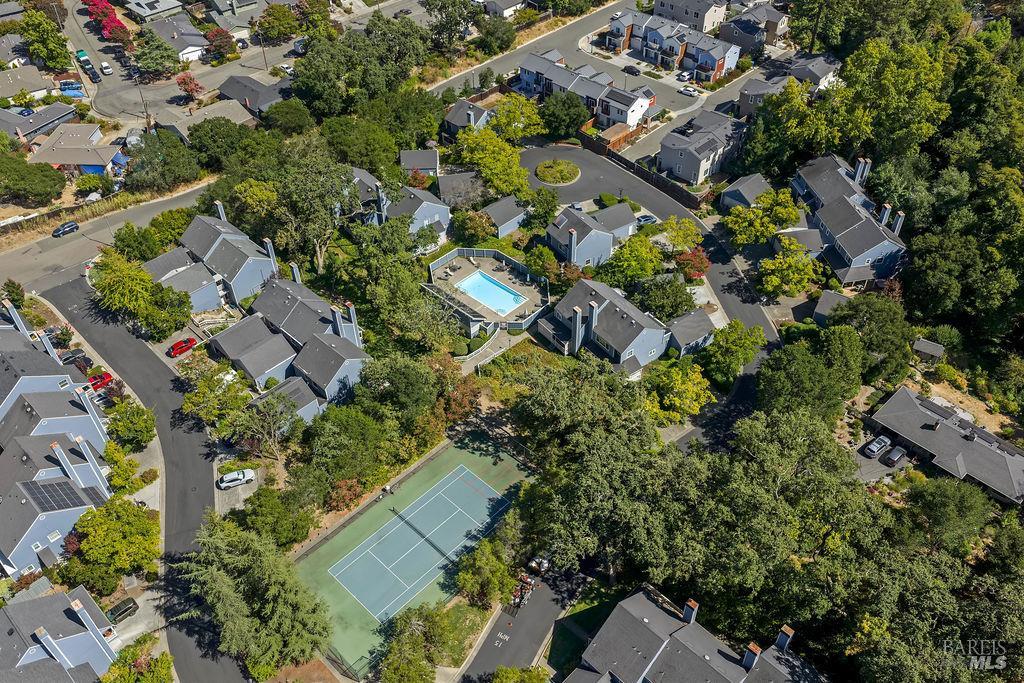 5171 Firestone Place Santa Rosa, CA 95409 - Photo 45 of 48 Community amenities include a pool and tennis courts that are also enjoyed for pickleball.