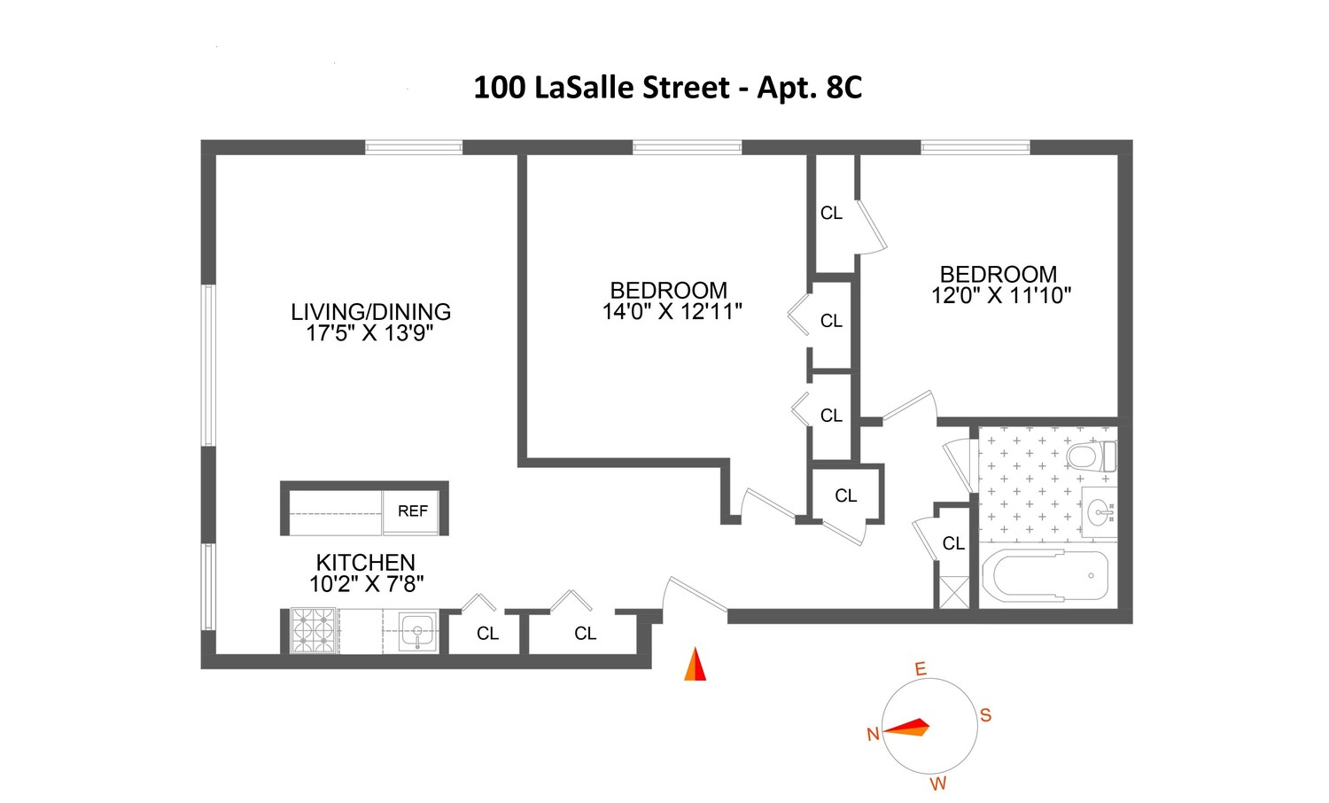 100 La Salle Street, Unit 8C Manhattan, NY 10027 - Photo 24 of 24