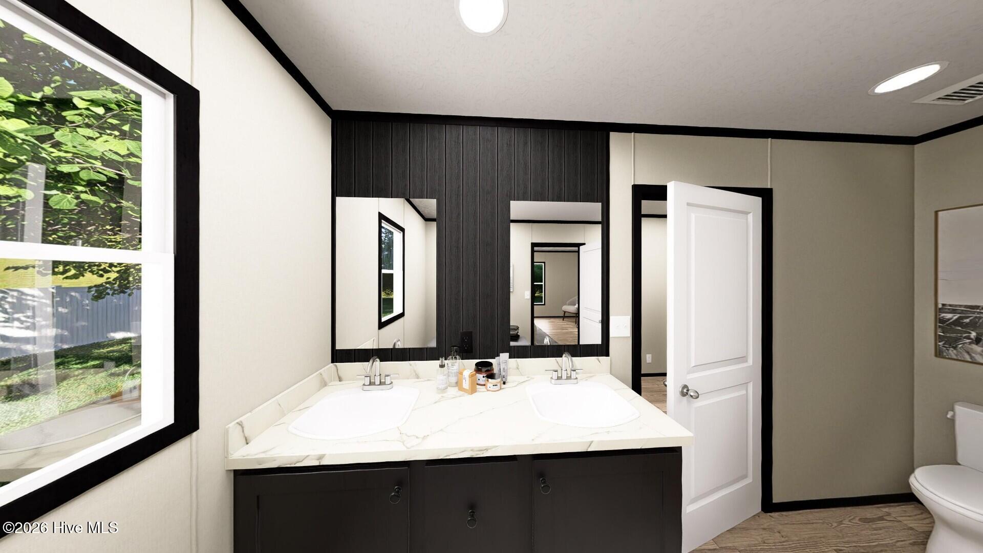 11 Belford Church Road Jackson Springs, NC 27281 - Photo 5 of 10 primary bathroom