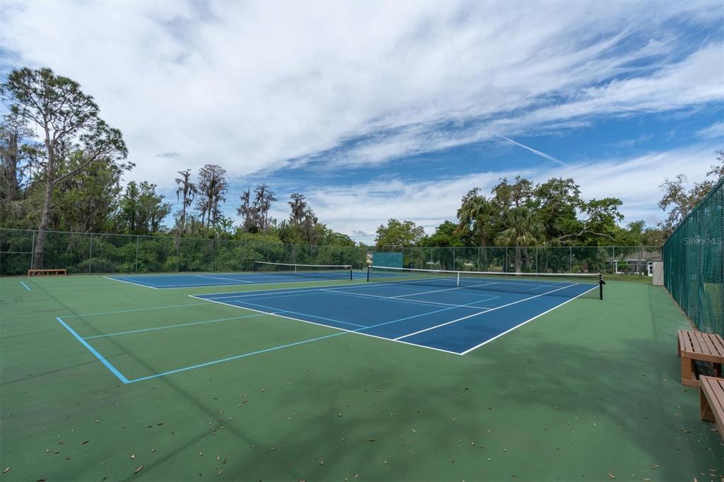 11236 Merganser Way New Port Richey, FL 34654 - Photo 36 of 41 a view of an outdoor space and tennis court