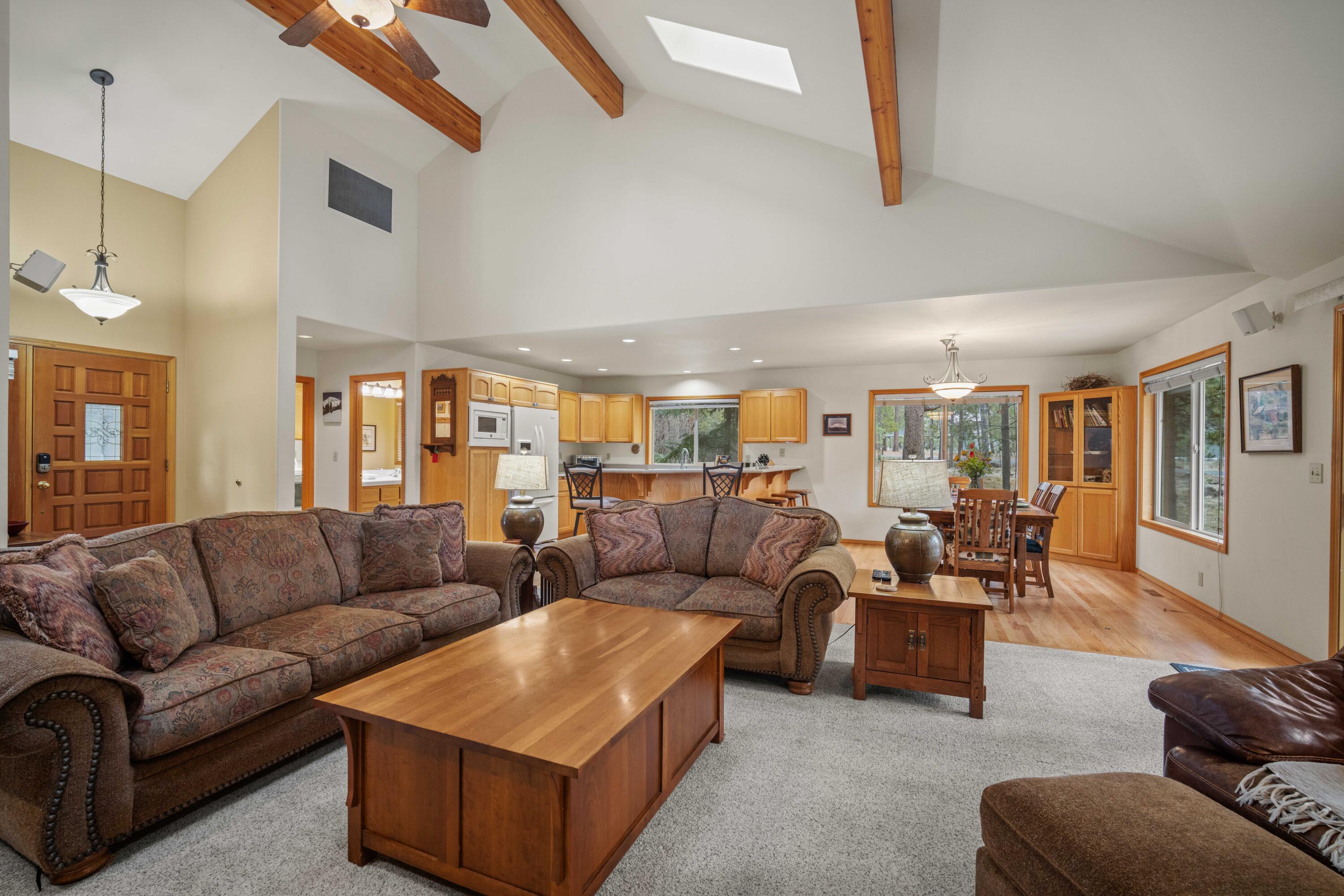 57655 Aspen Lane, Unit 2 Sunriver, OR 97707 - Photo 10 of 47 10 - living room to kitchen