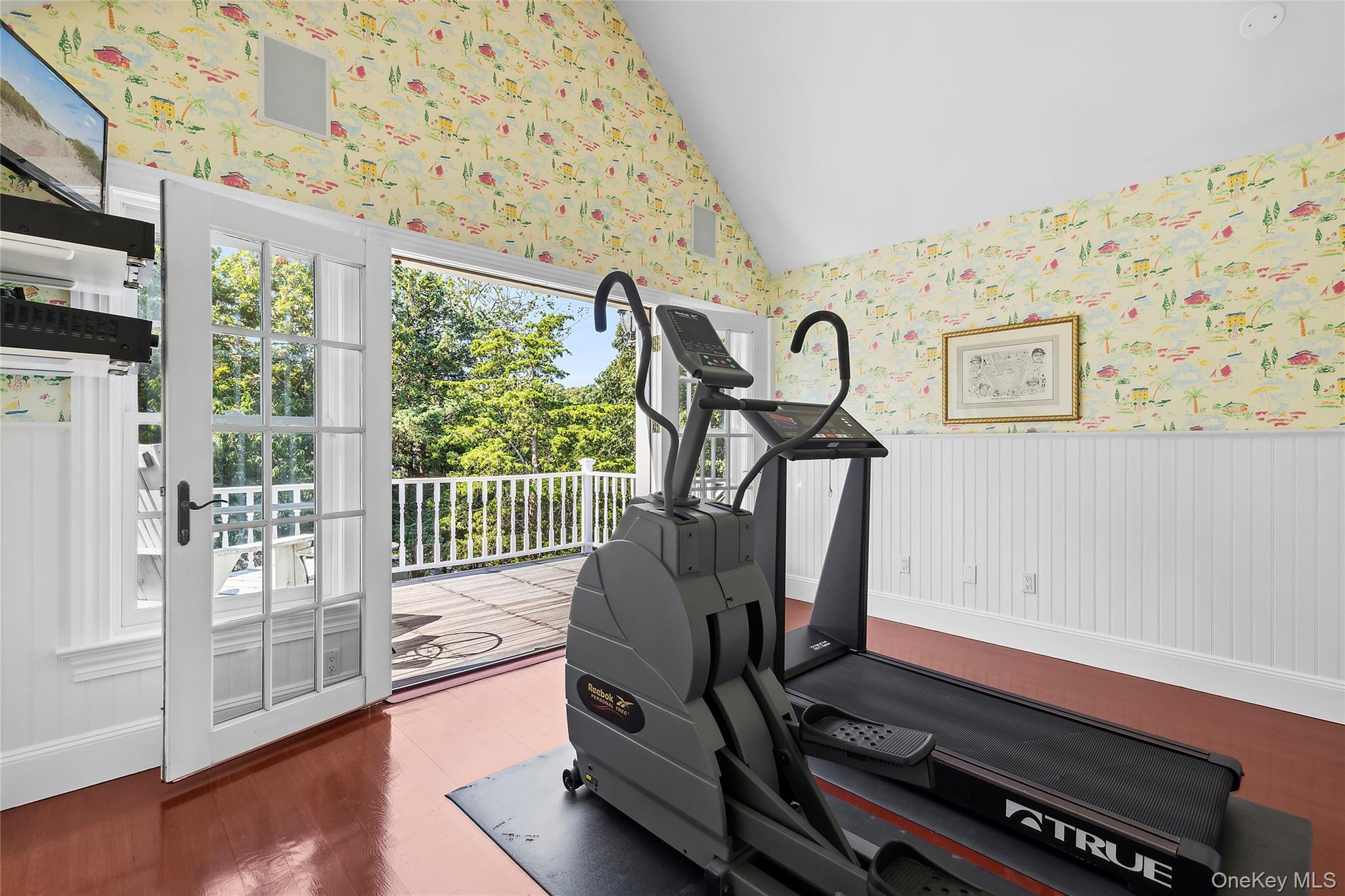 29 Cedar Lane Remsenburg, NY 11960 - Photo 21 of 27 a room with gym equipment