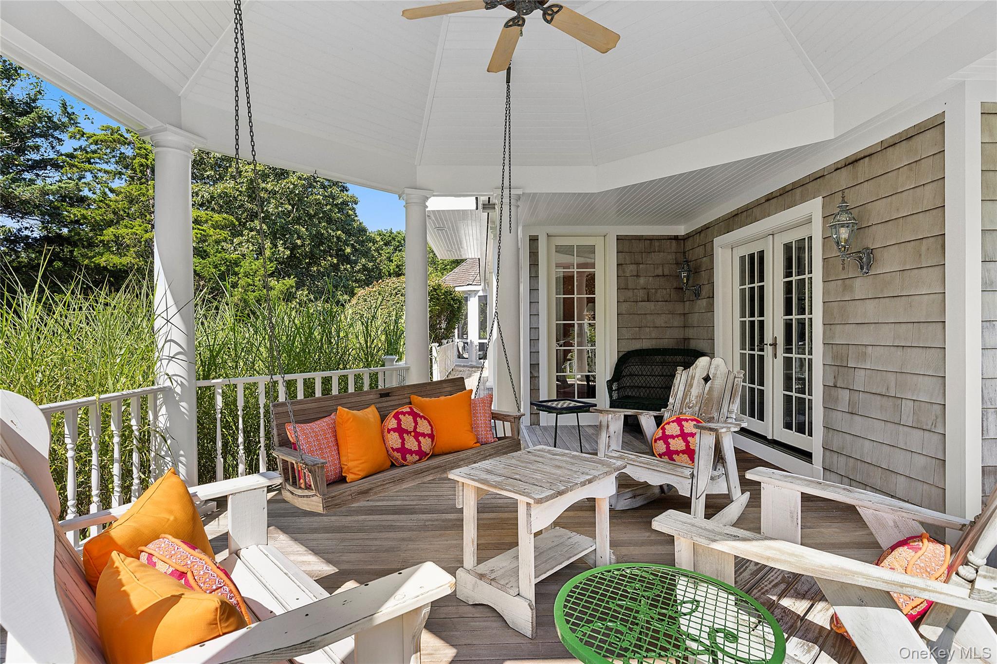 29 Cedar Lane Remsenburg, NY 11960 - Photo 27 of 27 a outdoor living space with furniture and garden view