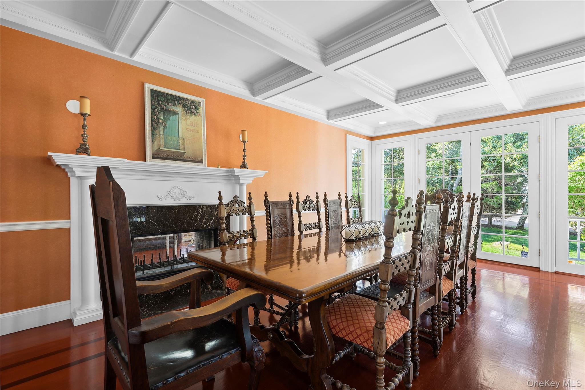 29 Cedar Lane Remsenburg, NY 11960 - Photo 8 of 27 a dining room with furniture window and wooden floor