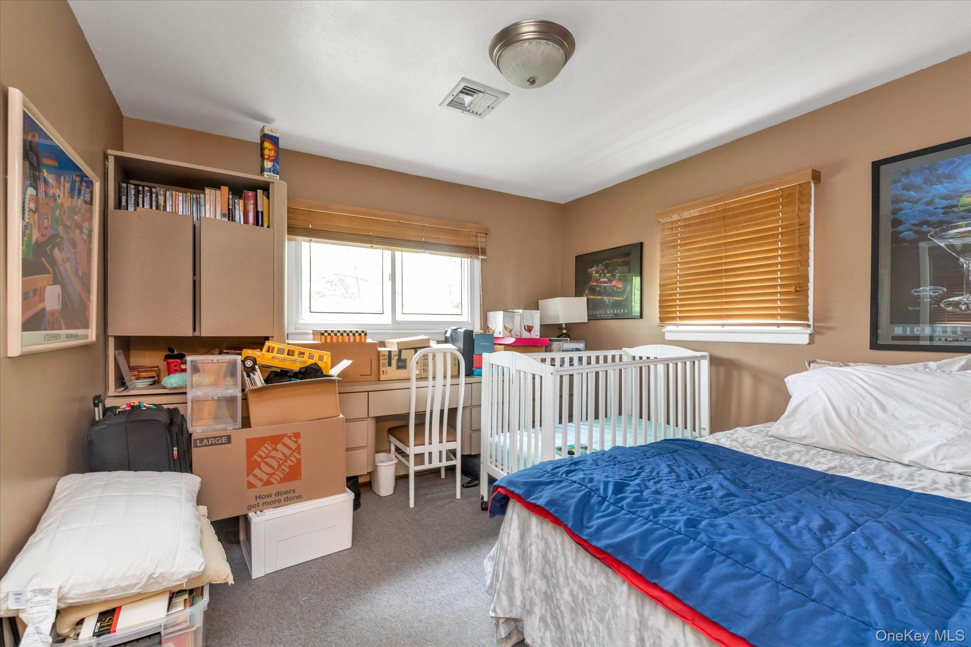 1055 Cedarhurst Street Valley Stream, NY 11581 - Photo 17 of 27 a bedroom with furniture and a window